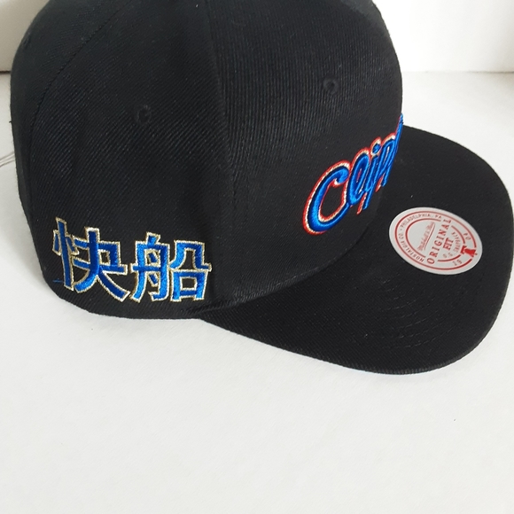 MITCHELL & NESS LOS ANGELES CLIPPERS NBA WATER TIGER HWC SNAPBACK NEW - Picture 3 of 10